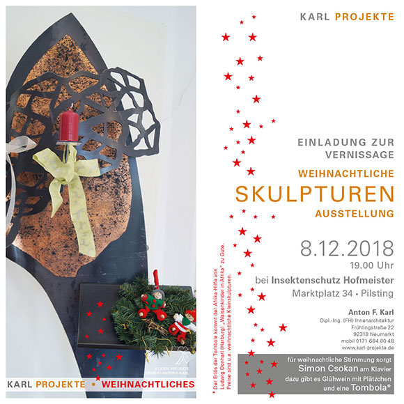 Weihnachtliche Skulpturen